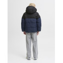 JACK & JONES JUNIOR Maze Logo Puffer Jakke - Sky Captain