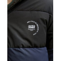 JACK & JONES JUNIOR Maze Logo Puffer Jakke - Sky Captain
