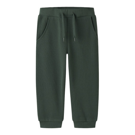 NAME IT Mini Bear Sweatpants - Garden Topiary