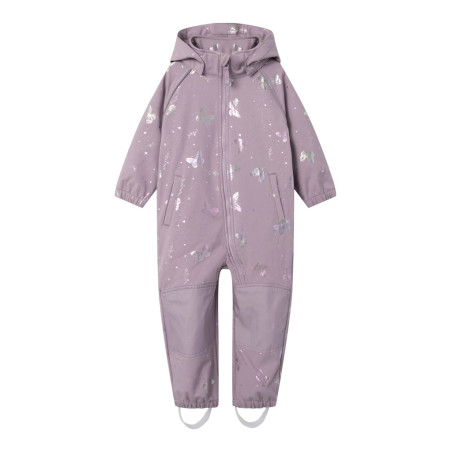 NAME IT Mini Alfa08 Softshell Flyverdragt - Elderberry