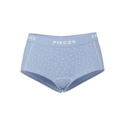 PIECES Logo Lady Boxers / Hipsters - Cashmere Blue