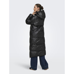 JDY Harper X-Lang Puffer Jakke - Sort