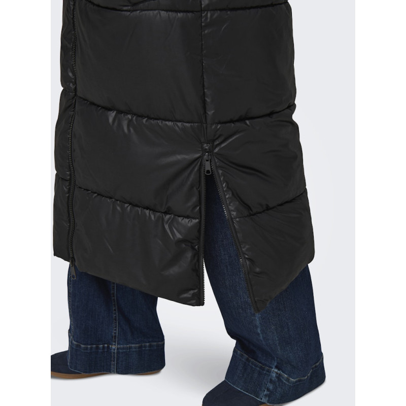 JDY Harper X-Lang Puffer Jakke - Sort