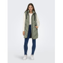 JDY Skylar Padded Hood Vest - Vetiver