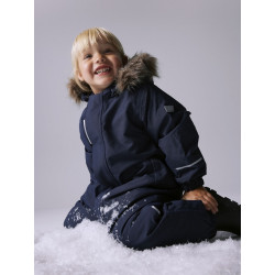NAME IT Mini Snow10 Solid Flyverdragt - Dark Sapphire