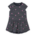 NAME IT MINI Vigga Capsl Kjole - Dark Sapphire / Hearts