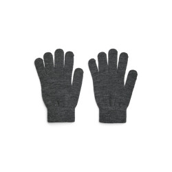 PIECES Buddy Smart Handsker - Dark Grey melange