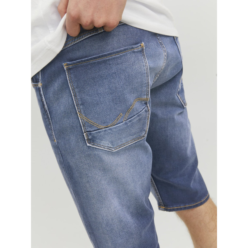 JACK & JONES Cale Lange Denim Shorts - Blue Denim