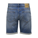 ONLY & SONS Ply Jog Denim Shorts - Medium Blue Denim