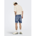 ONLY & SONS Ply Jog Denim Shorts - Medium Blue Denim