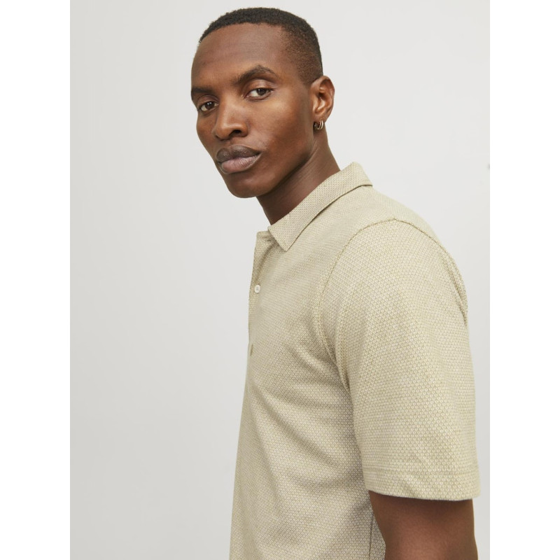 JACK & JONES Benjamin S/S Polo - Aloe