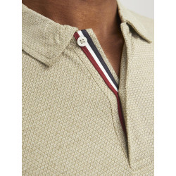 JACK & JONES Benjamin S/S Polo - Aloe