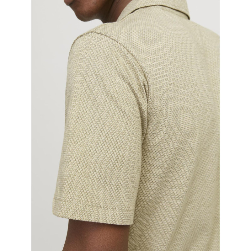 JACK & JONES Benjamin kortærmet polo - Aloe