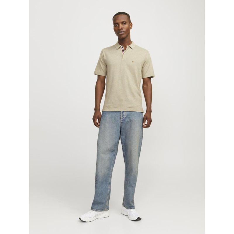 JACK & JONES Benjamin kortærmet polo - Aloe