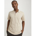 JACK & JONES Benjamin S/S Polo - Moonbeam