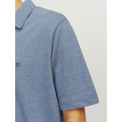 JACK & JONES Benjamin S/S Polo - Captains Blue