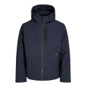 JACK & JONES Plus Parker Dove Jakke - Sky Captain