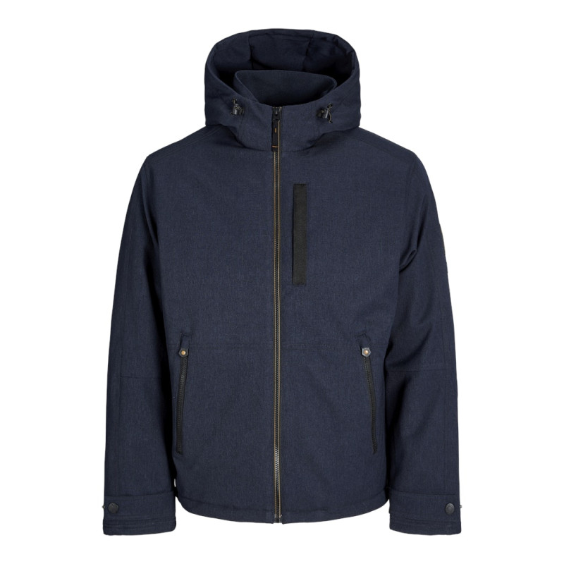 JACK & JONES Plus Parker Dove Jakke - Sky Captain