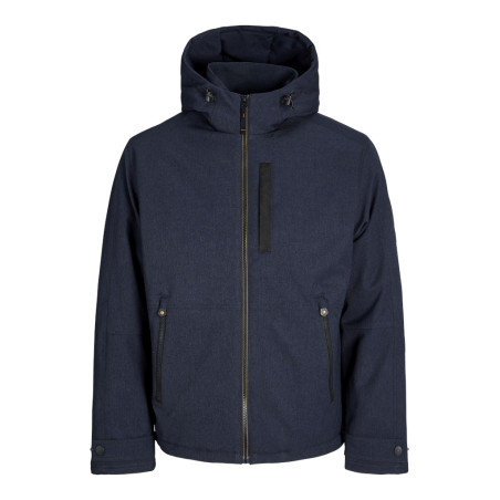 JACK & JONES Plus Parker Dove Jakke - Sky Captain