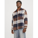 JACK & JONES Bradley Ollie Overshirt L/S - Navy Blazer