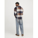 JACK & JONES Bradley Ollie Overshirt L/S - Navy Blazer