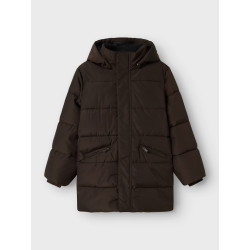 NAME IT Kids Meow Puffer Lang Jakke - Delicioso