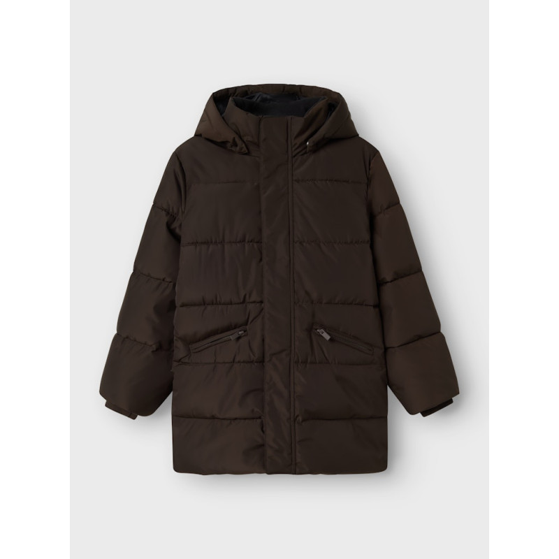 NAME IT Kids Meow Puffer Lang Jakke - Delicioso