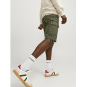 JACK & JONES Cole Barkley Cargo Shorts - Olive Night