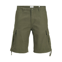 JACK & JONES Cole Barkley Cargo Shorts - Olive Night