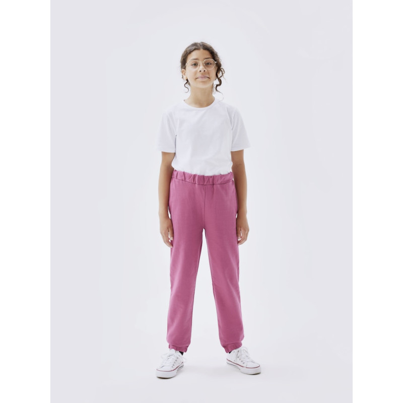 NAME IT Kids Sweatpants - Rose Wine