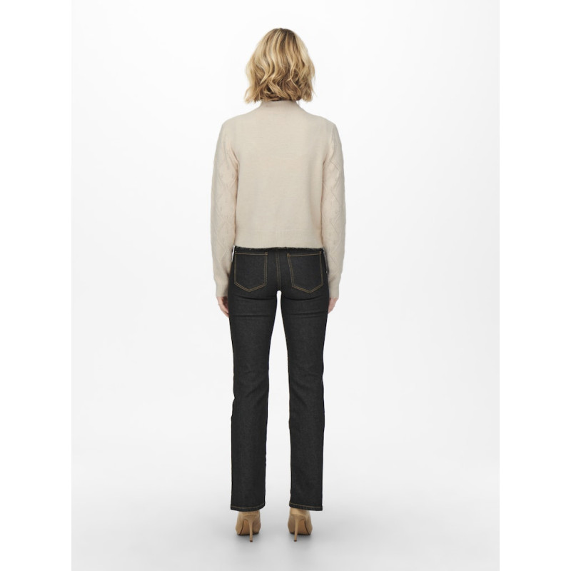 JDY Noomi L/S Strik Pullover - Birch