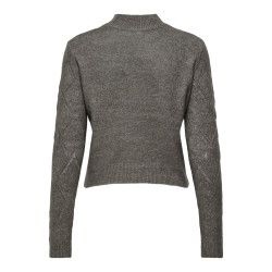 JDY Noomi L/S Strik Pullover - Morel