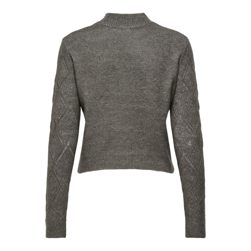 JDY Noomi L/S Strik Pullover - Morel