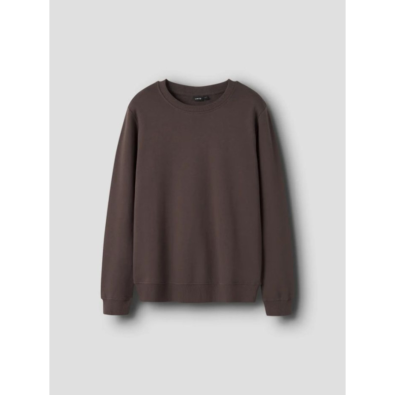 LMTD Nizu L/S O-Neck Sweatshirt - Chocolate Brown
