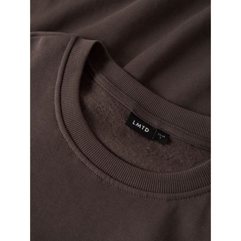 LMTD Nizu L/S O-Neck Sweatshirt - Chocolate Brown