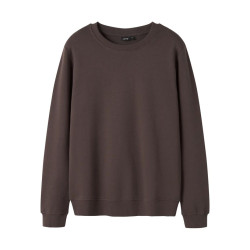 LMTD Nizu L/S O-Neck Sweatshirt - Chocolate Brown