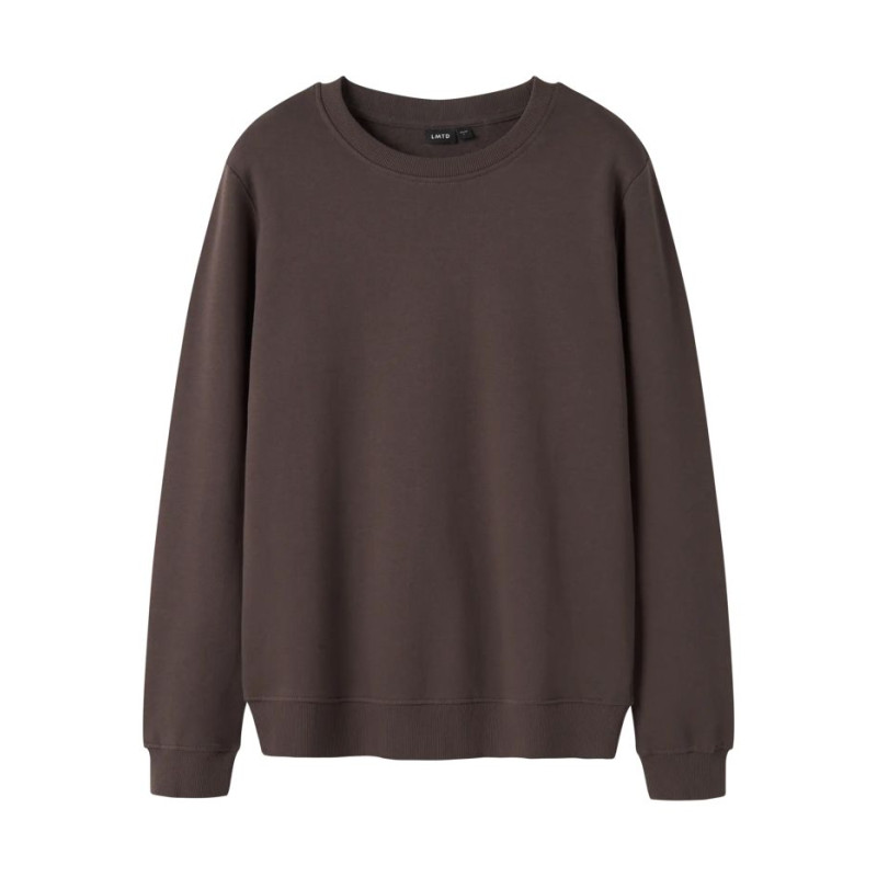 LMTD Nizu L/S O-Neck Sweatshirt - Chocolate Brown