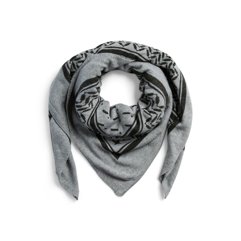 PIECES Novis Tørklæde - Light Grey Melange