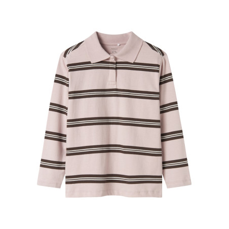 NAME IT KIDS Obioma Polo - Burnished Lilac