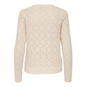 JDY Amanda Strik Sweater - Whitecap Gray