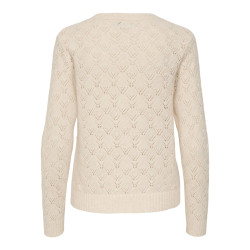 JDY Amanda Strik Sweater - Whitecap Gray