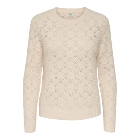 JDY Amanda Strik Sweater - Whitecap Gray