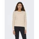 JDY Amanda Strik Sweater - Whitecap Gray