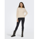 JDY Amanda Strik Sweater - Whitecap Gray