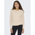 JDY Amanda Strik Sweater - Whitecap Gray
