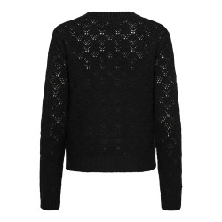 JDY Amanda Strik Sweater - Sort