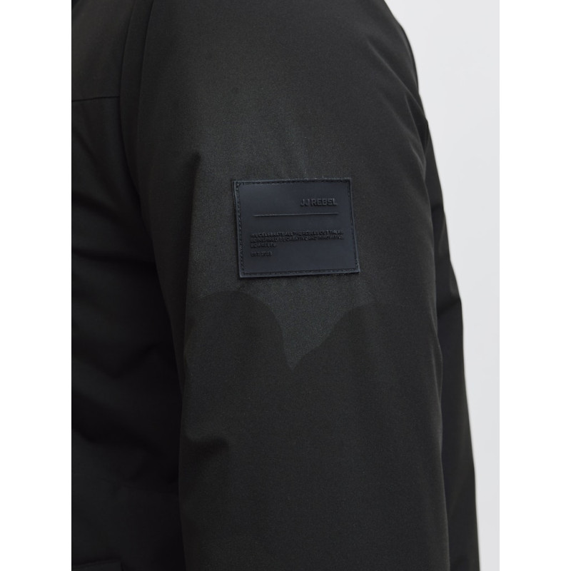 JJ REBEL Casper Parka Jakke - Sort