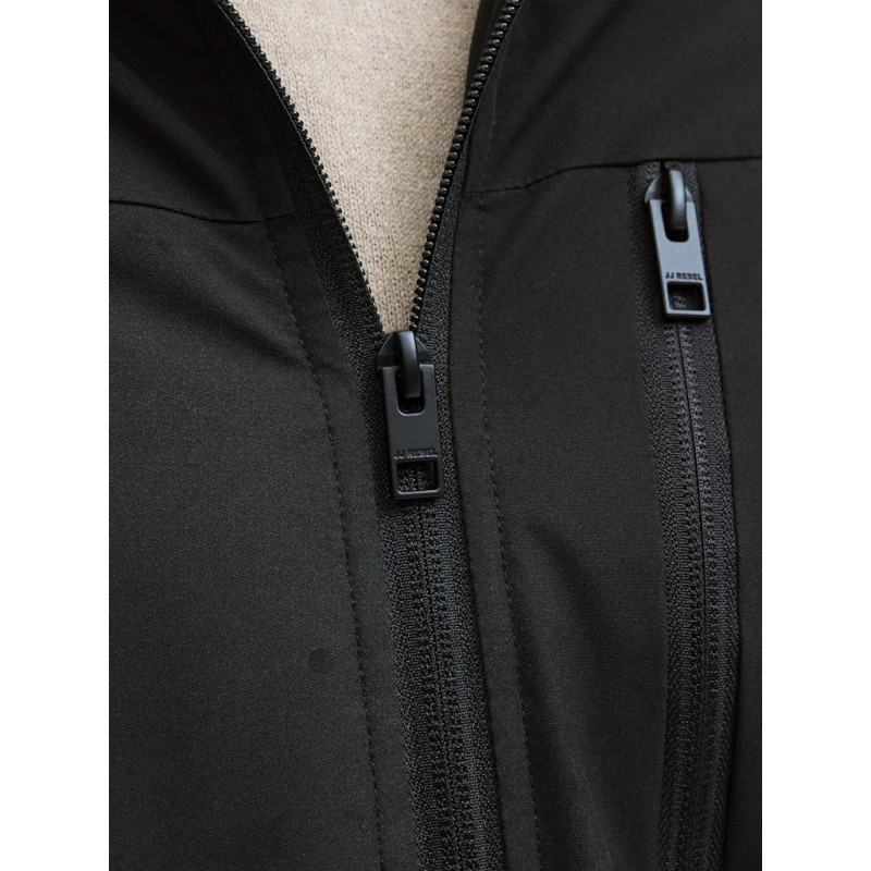 JJ REBEL Casper Parka Jakke - Sort