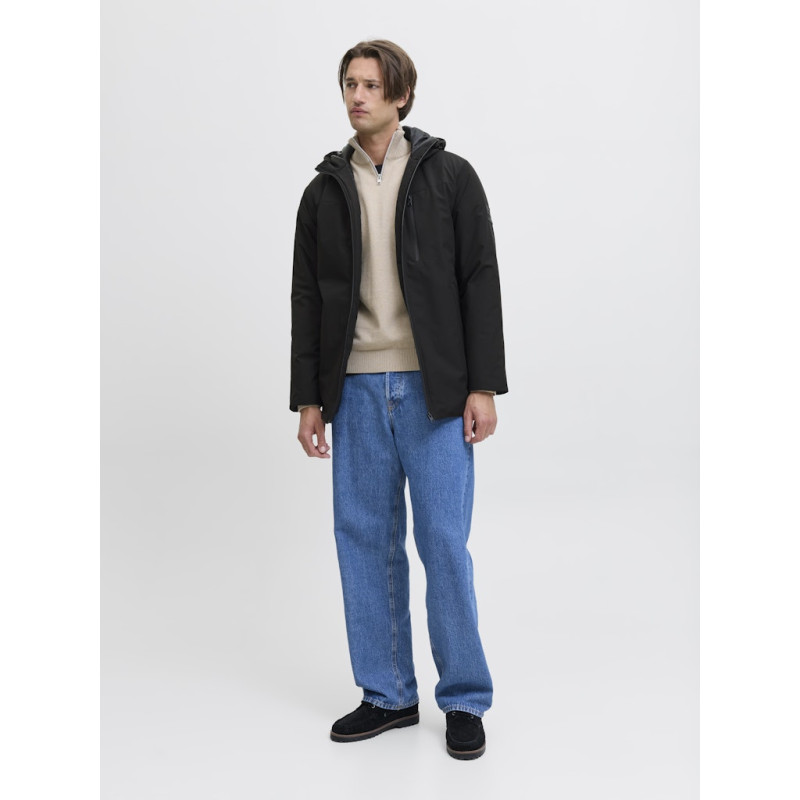 JJ REBEL Casper Parka Jakke - Sort