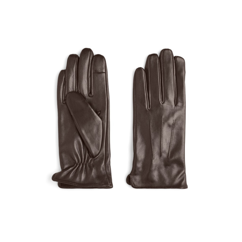 PIECES Nellie Smart Handsker - Hot Fudge